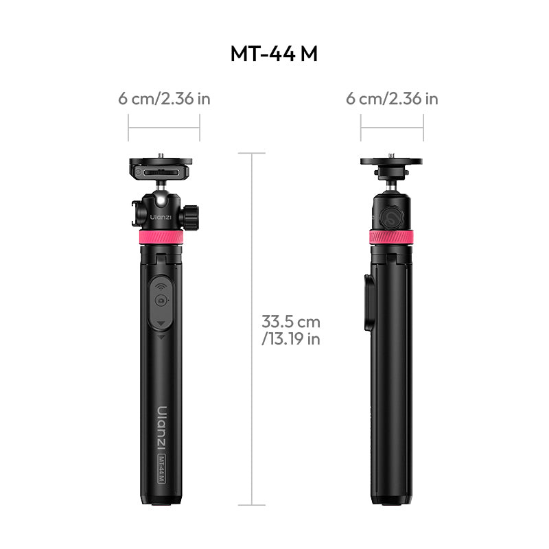 Ulanzi MT-44 M černá – Dimensions