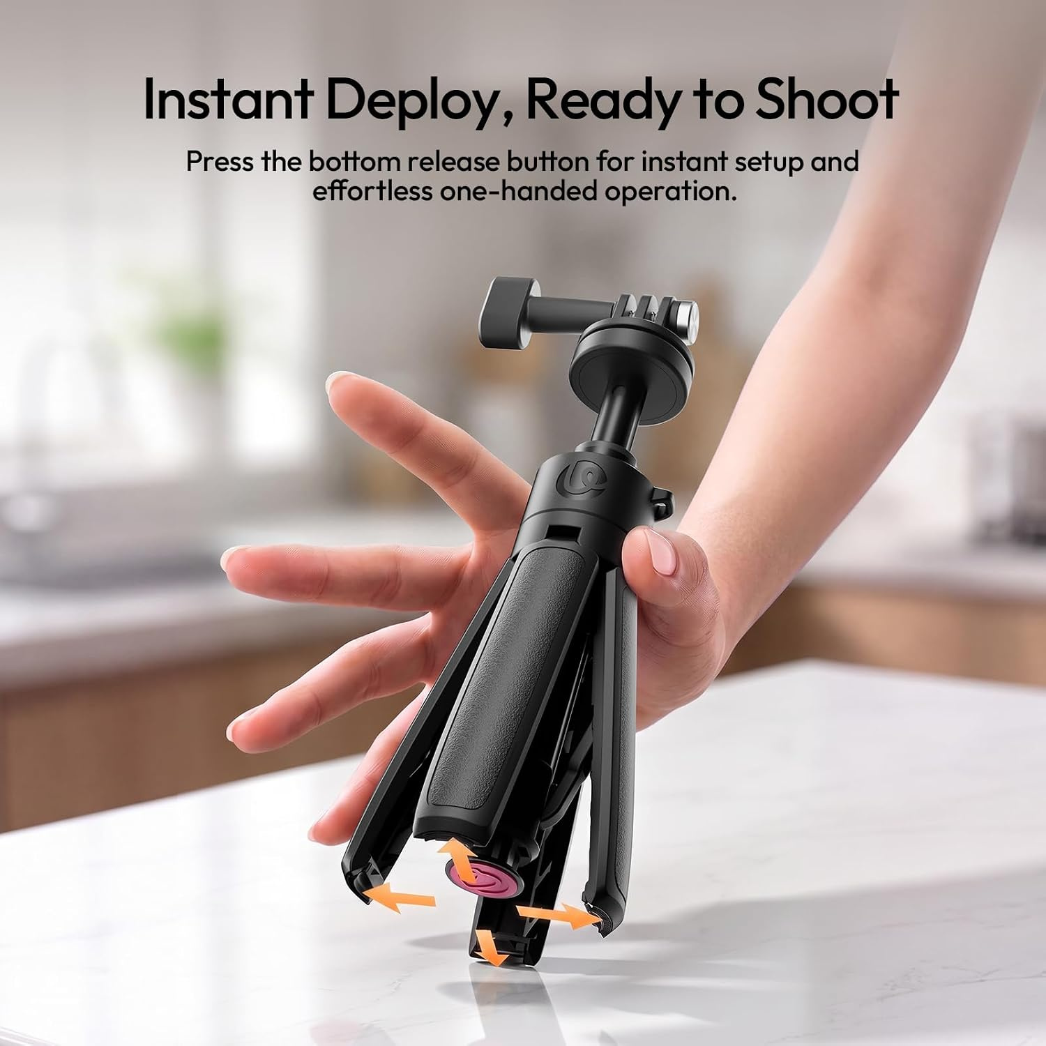 Ulanzi MT18 action cam – Opens with one press