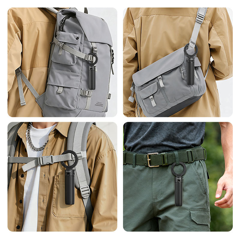 Ulanzi MT71 magnetická selfie tyč – Carabiner and soft grip