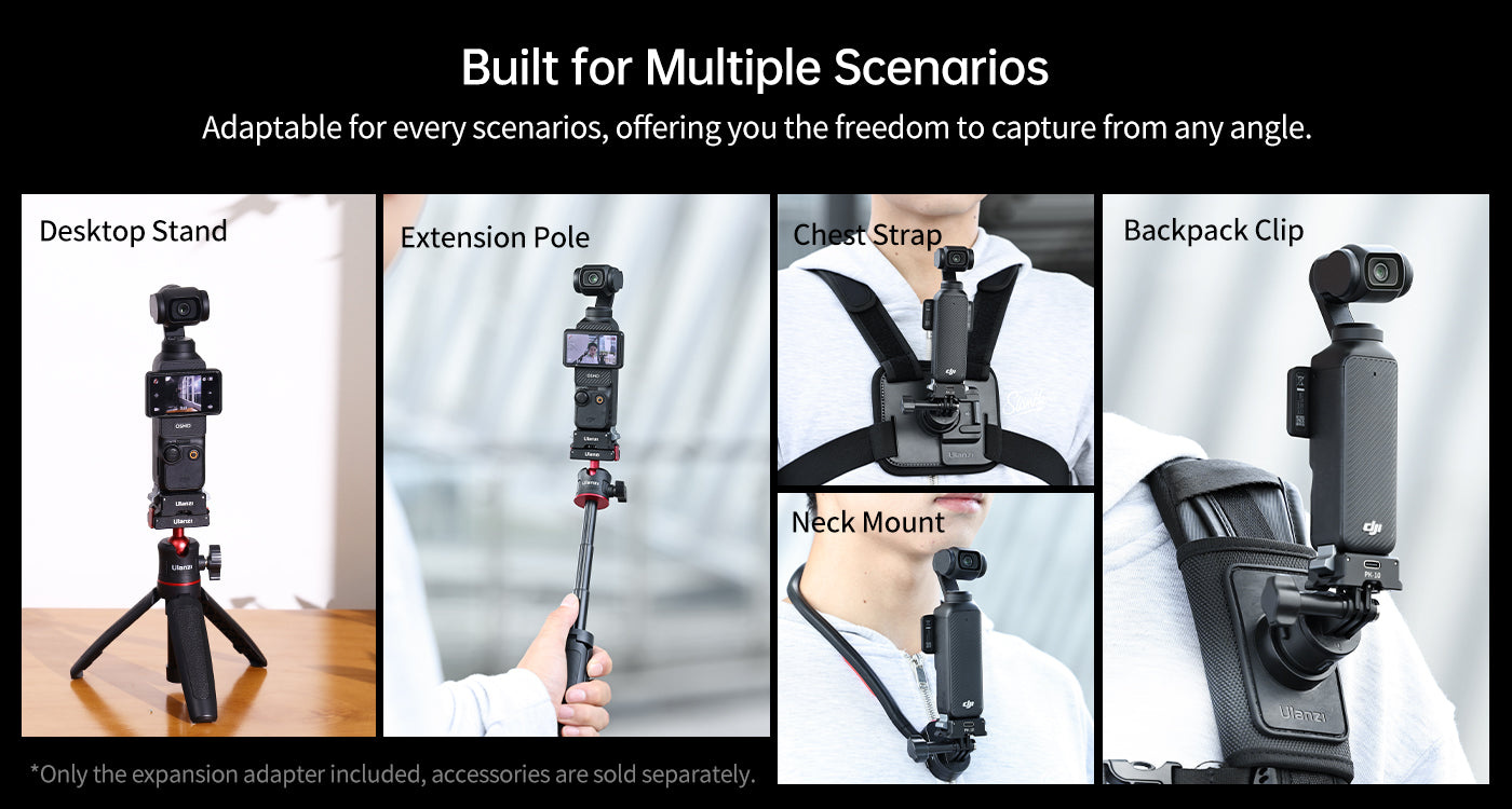 Ulanzi PK-10 pro DJI Osmo Pocket 3 – For every situation