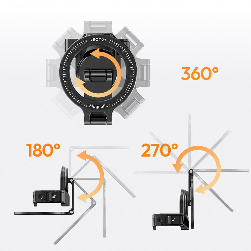 Ulanzi PM01 magnetický adaptér pro Pocket 3 – Smooth adjustment up to 360°