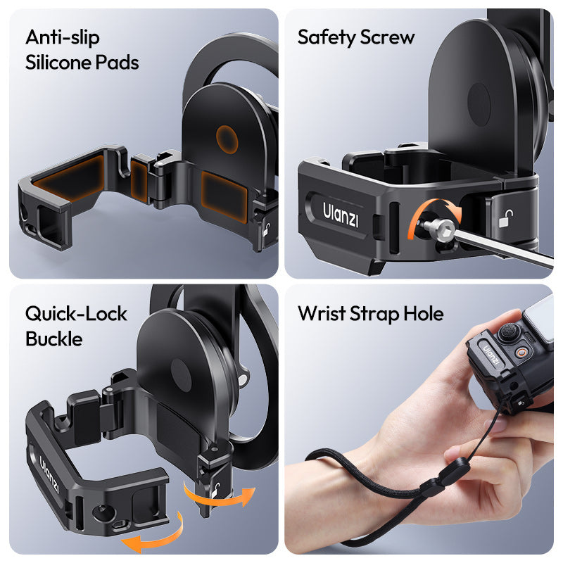 Ulanzi PM01 magnetický adaptér pro Pocket 3 – Design details