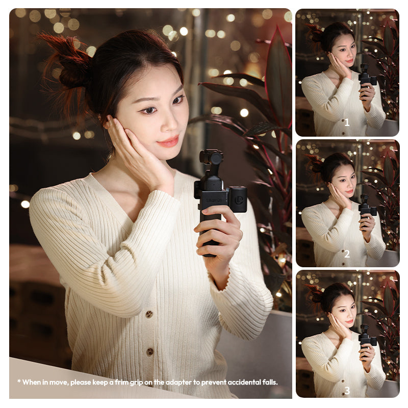 Ulanzi Pocket 3 Mini Light – Soft light for faces