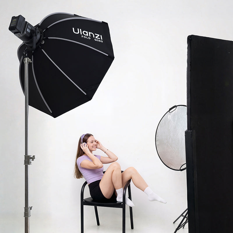 Ulanzi FOLD QS80 softbox 80 cm Bowens – Portraits with natural transitions