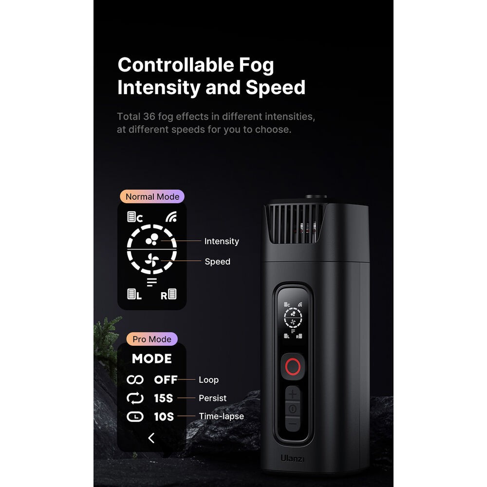 Ulanzi FM01 FILMOG Ace – 36 effects on the display