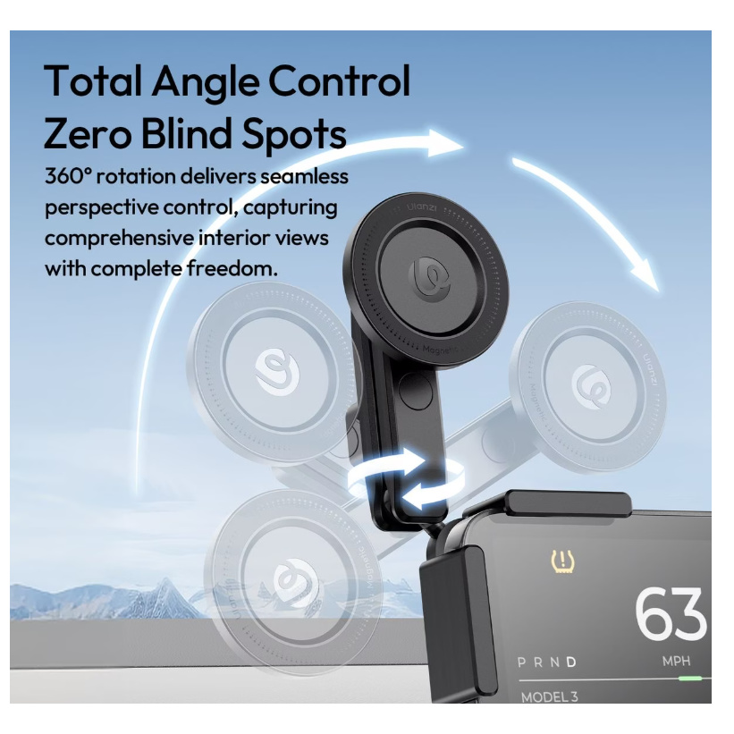 Ulanzi SK28 magnetický držák pro Tesla – 360° swivel joint