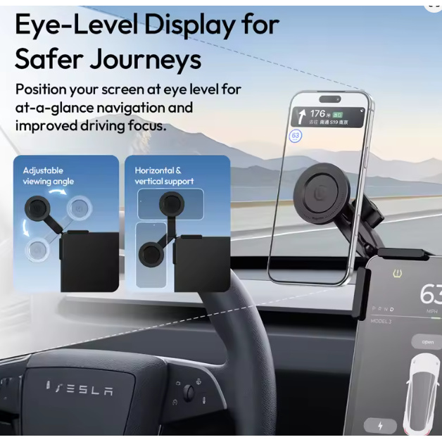 Ulanzi SK28 magnetický držák pro Tesla – Display at eye level