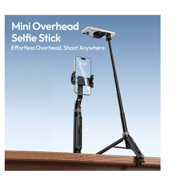 Ulanzi TT86 mini selfie tyč – Overhead shots anywhere