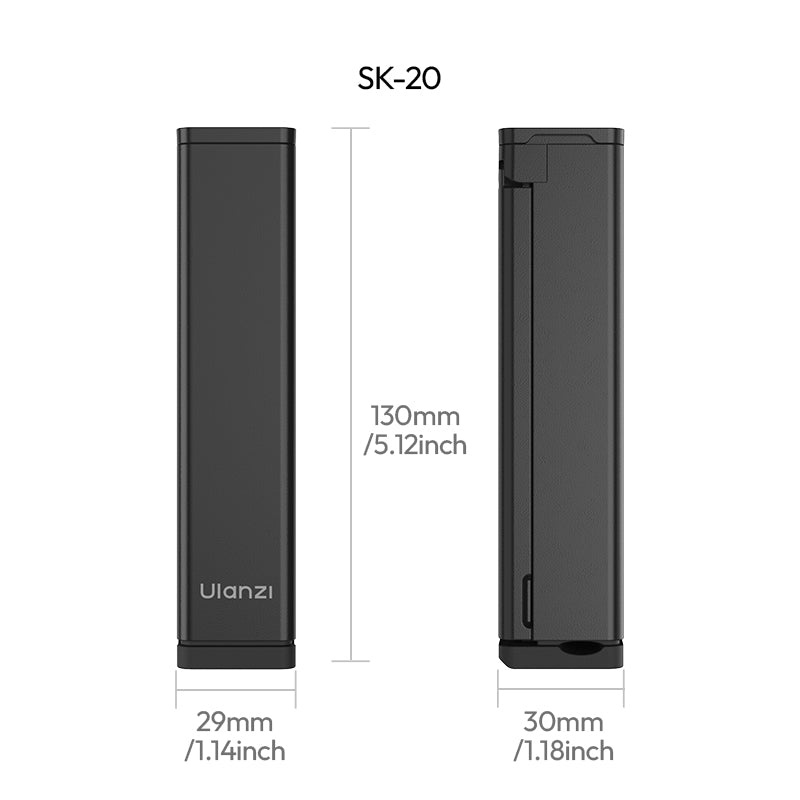 Ulanzi SK-20 Travel Phone Holder – Dimensions