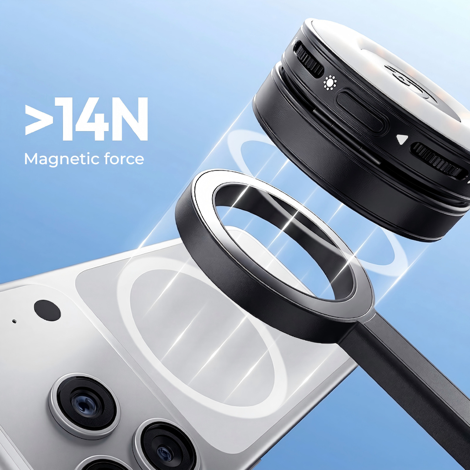 Ulanzi SK-21 Magnetic Auto-Open Tripod – Magnetic hold above 14 N