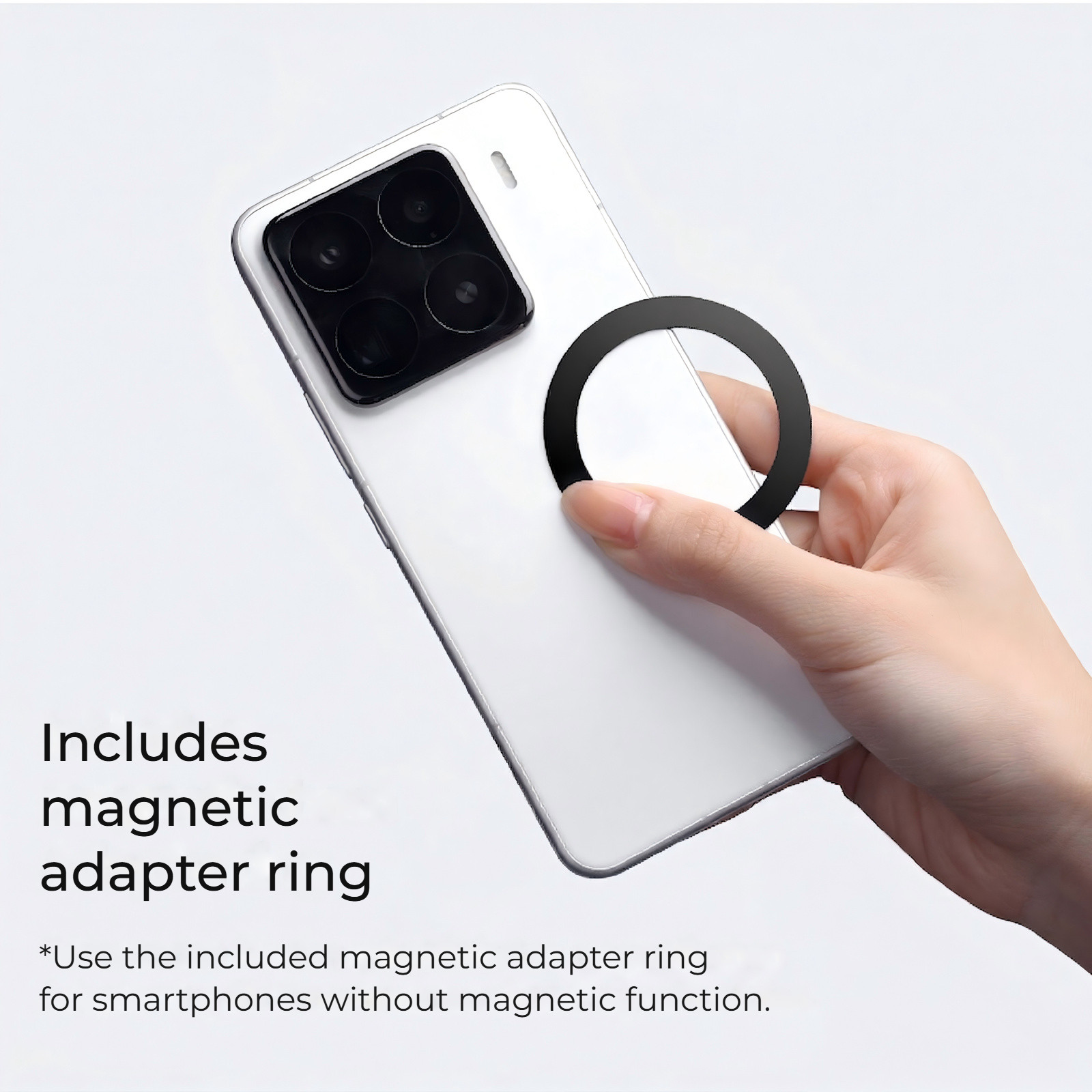 Ulanzi SK-21 Magnetic Auto-Open Tripod – An adapter ring for every phone