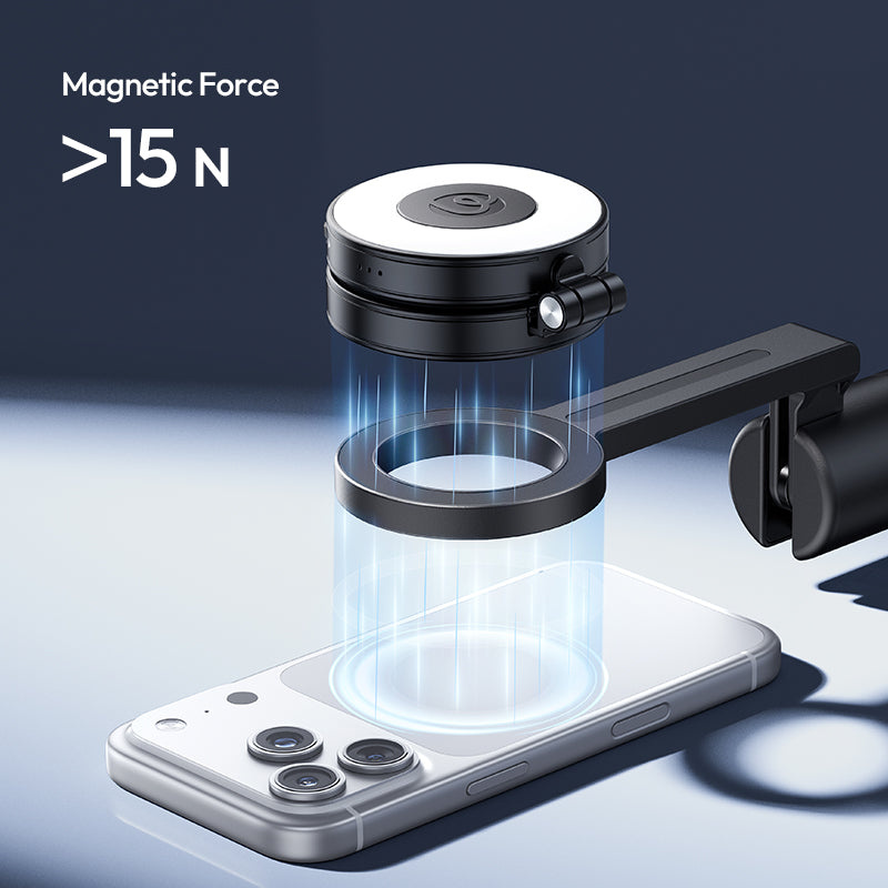 Ulanzi SK26 Portable Selfie Stick Tripod – Magnet with a holding force above 15 N