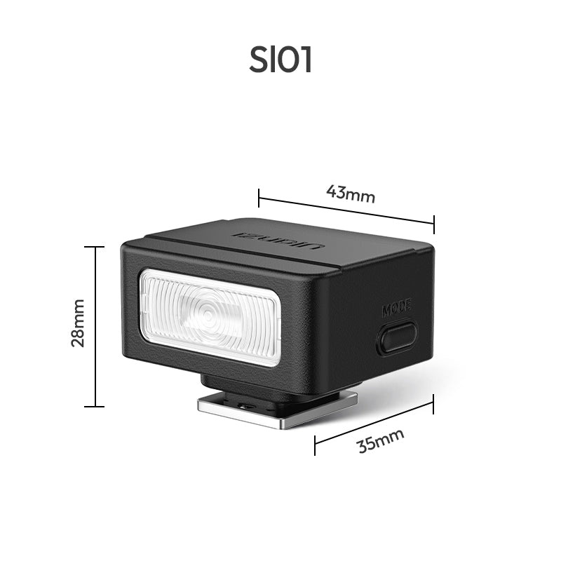 Ulanzi SL01 Spark Lite Camera Flash Light – Dimensions