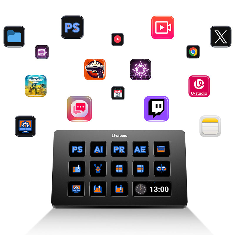 Ulanzi D200 Stream Controller – Seamless app integration