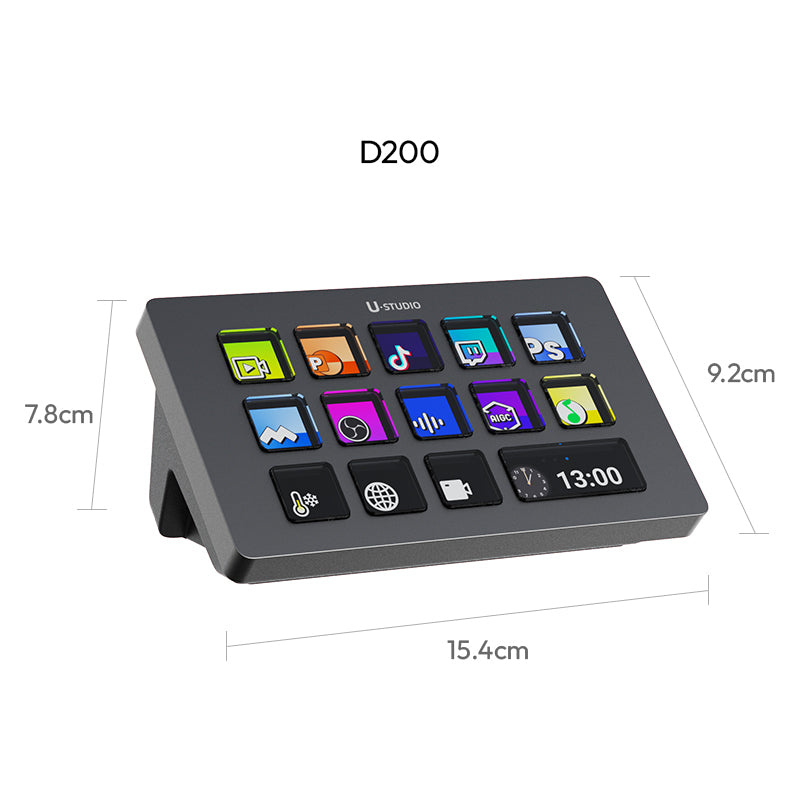 Ulanzi D200 Stream Controller – Compact size