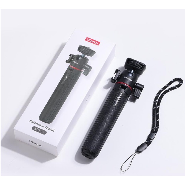 Ulanzi MT-73 ministativ se selfie tyčí – Comfortable in the hand, secure on the wrist
