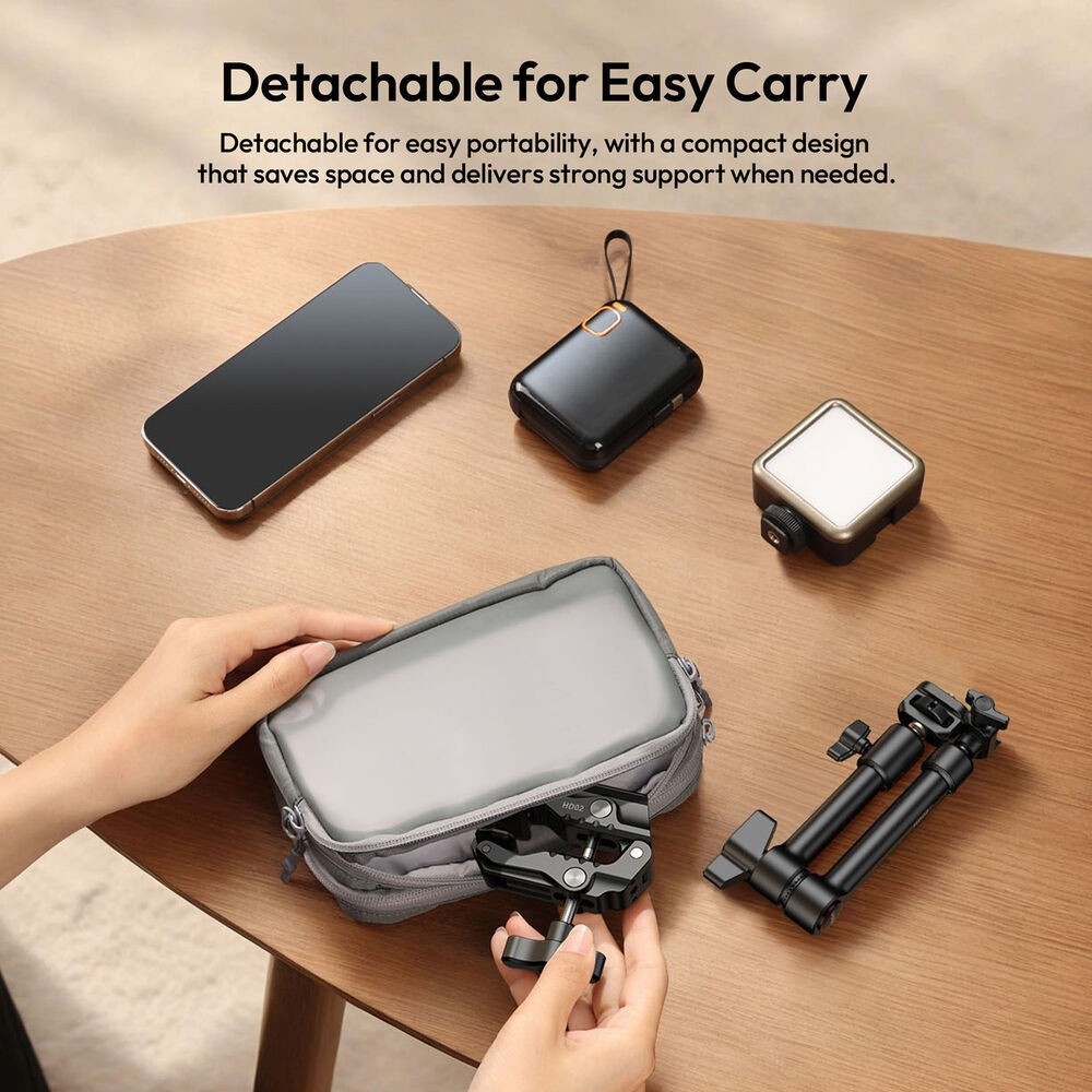 Ulanzi HD02 Magic Arm – Take it apart and carry it