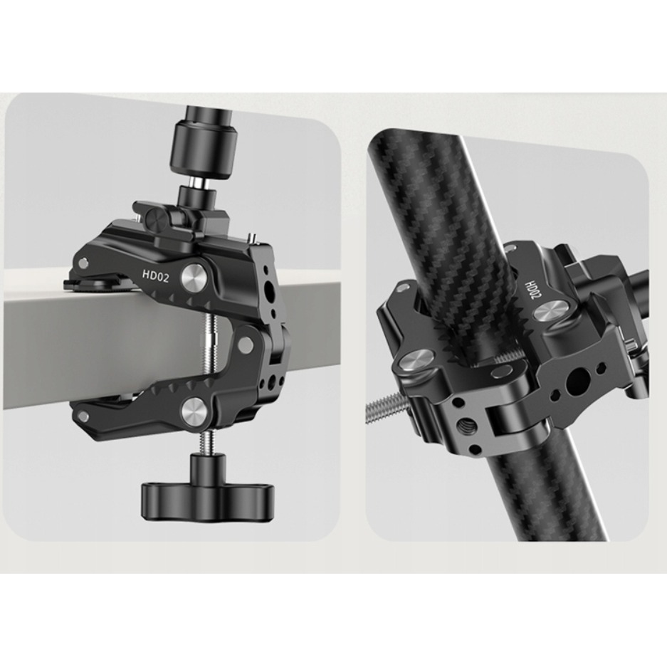 Ulanzi HD02 Super Clamp – A clamp for studio and field