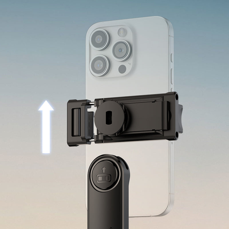 Ulanzi TT23 selfie tyč a stativ s automatickým sledováním – Detachable clamp and Bluetooth remote
