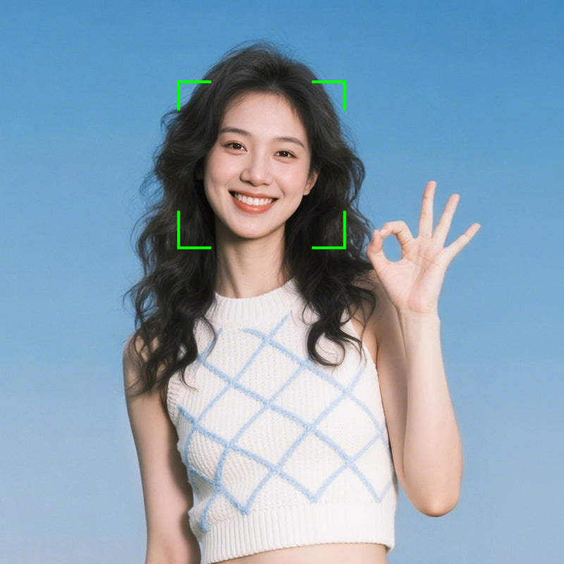 Ulanzi TT23M magnetická selfie tyč se stativem – Start tracking with an OK gesture