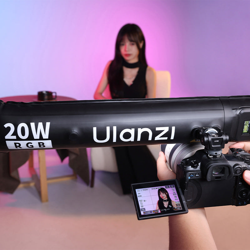 Ulanzi UA20C 20W RGB Magnetic Air Tube Light – 20 W RGB for camera and portraits