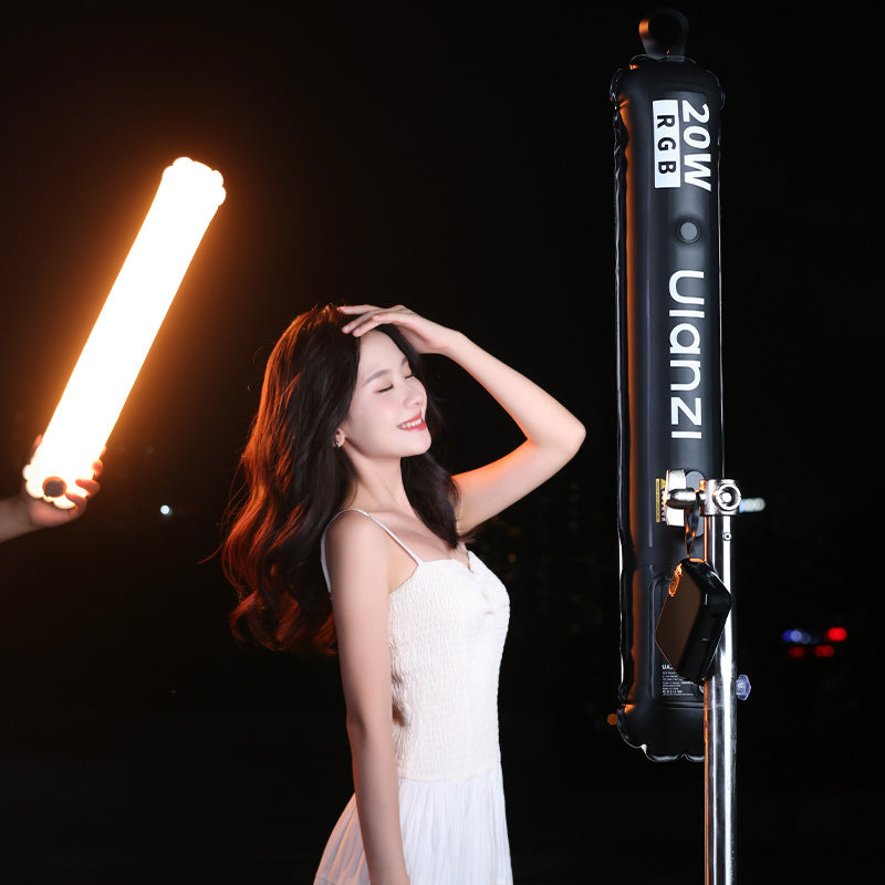 Ulanzi UA20C 20W RGB Magnetic Air Tube Light – Soft light that suits portraits