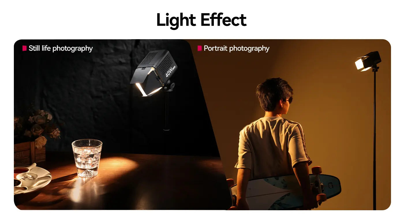 Ulanzi M4 4-Leaf Barndoors – A lighting effect for still life and portraits