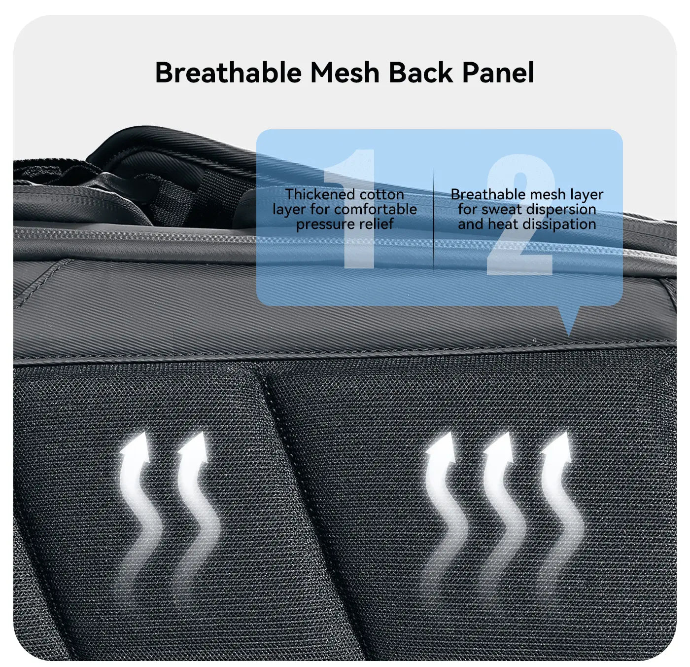 Ulanzi BP10 Hardshell Camera Backpack – Breathable back panel