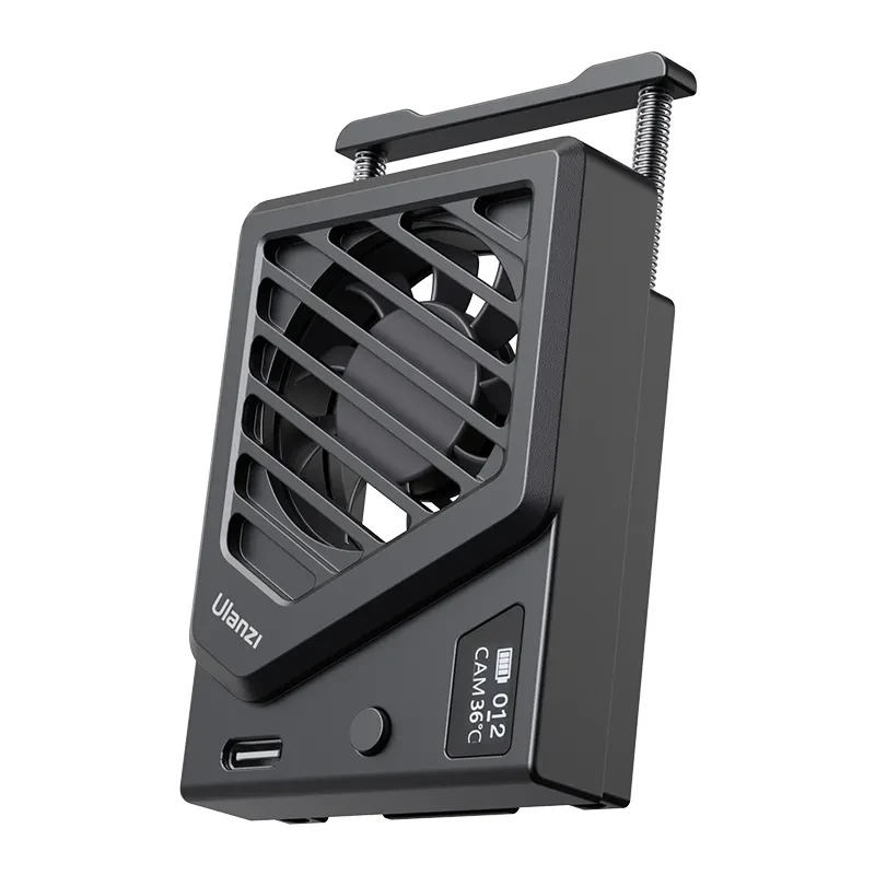 Ulanzi CA25 chladicí ventilátor pro fotoaparáty – Aluminium body with vented opening