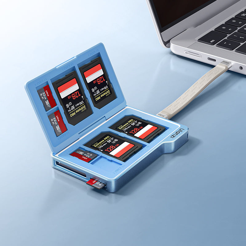 Ulanzi DC01 pouzdro na paměťové karty (modrá) – Storage for up to 8 cards