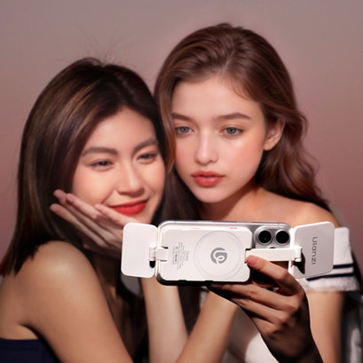 Ulanzi GL01 GlowUp světlo (Peach Snow) – For group selfies