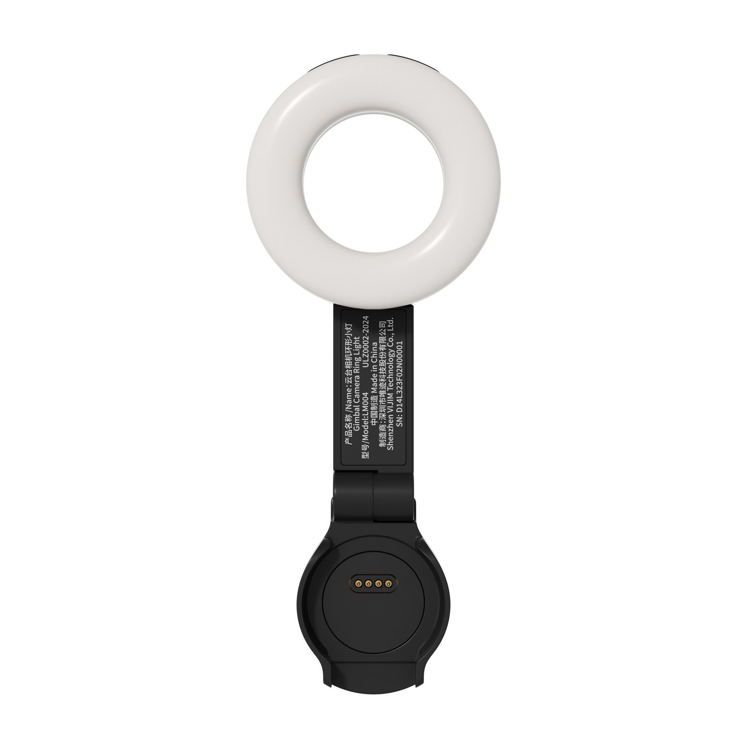 Ulanzi LM004 kruhové přisvětlení pro DJI Osmo Pocket 4 – Three color temperatures, three brightness levels