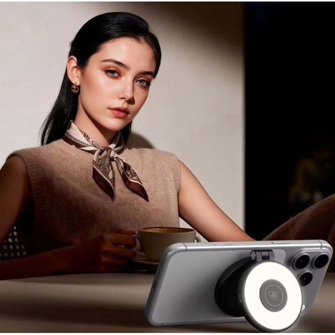 Ulanzi LM21 magnetické světlo, bílé – White finish for modern accessories