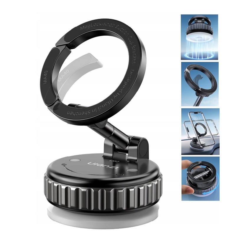 Ulanzi MA40 MagLock – N52 magnets and a vacuum suction cup