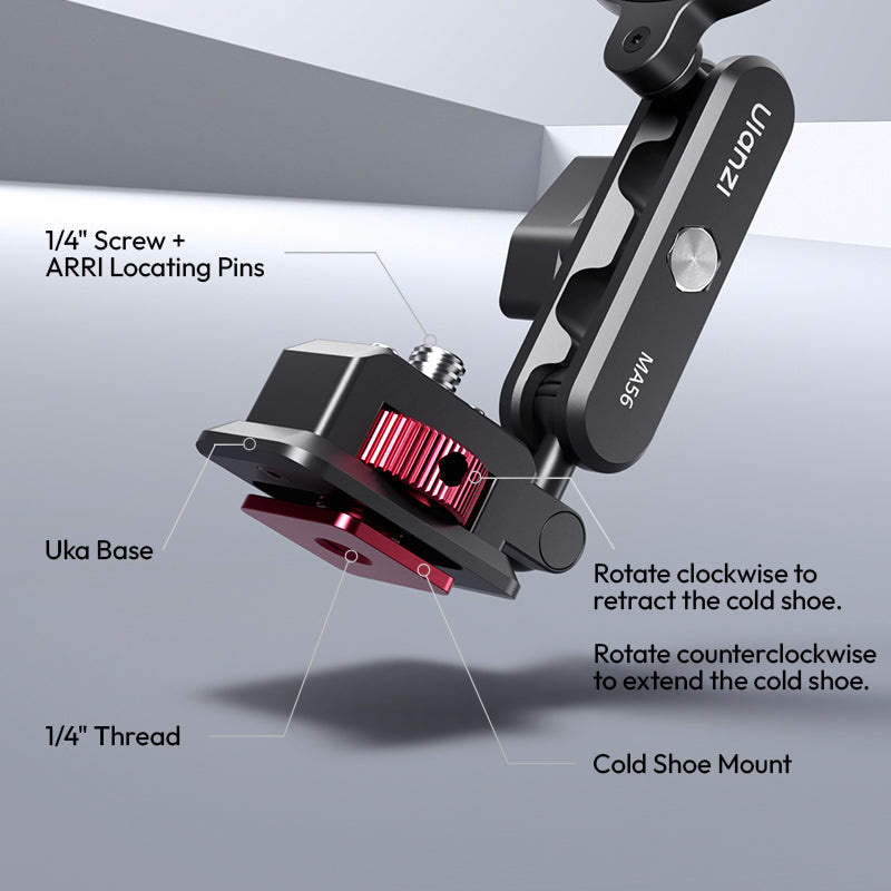 Ulanzi MA56 4-in-1 MagLock Phone Mount – 4-in-1 base