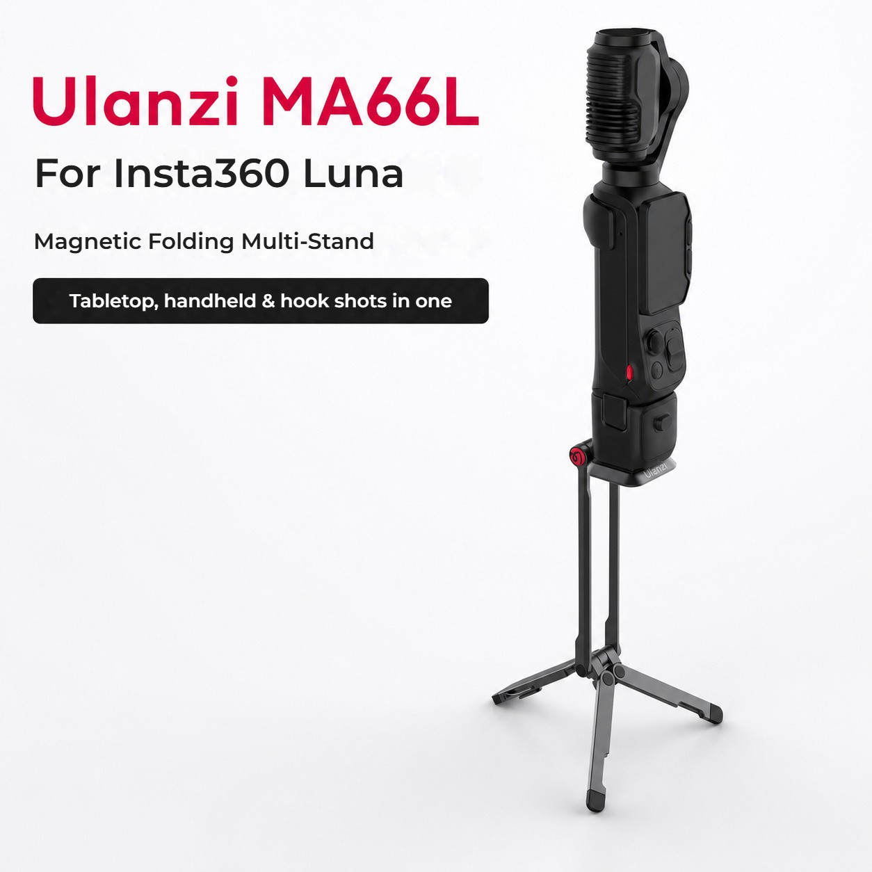 Ulanzi MA66L Black – Made for the Insta360 Luna Ultra