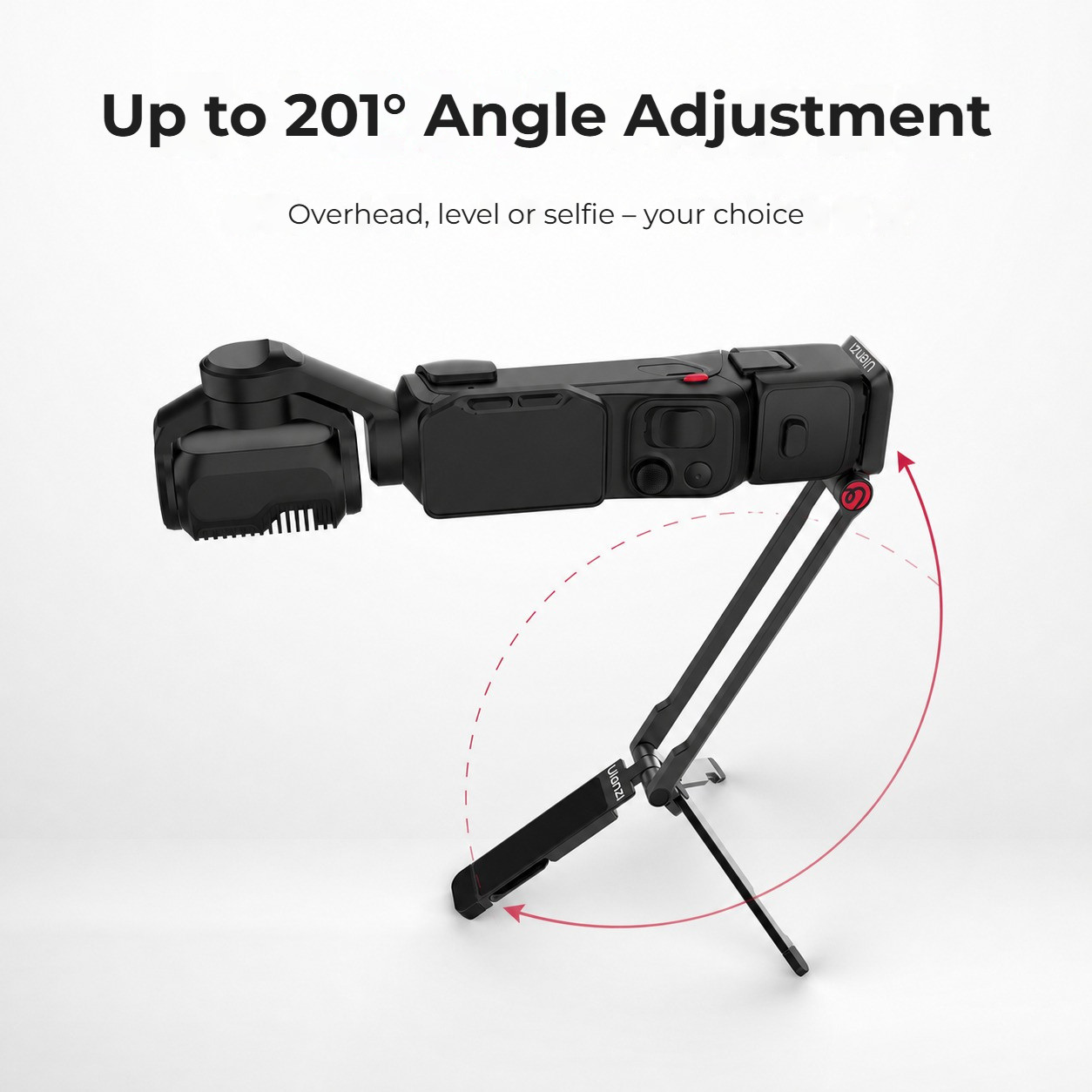 Ulanzi MA66L Black – Up to 201° of adjustment
