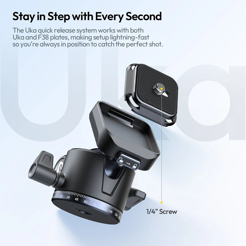 Ulanzi OMBRA Video II XIANG stativ – Uka quick-release system