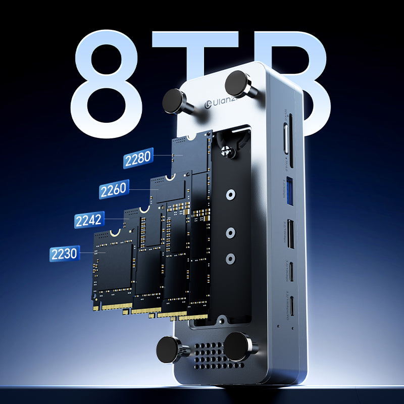 Ulanzi QT03 dokovací stanice – M.2 NVMe SSD up to 8 TB