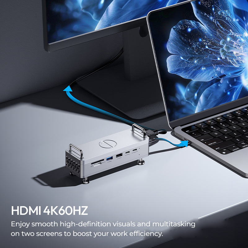 Ulanzi QT03 dokovací stanice – HDMI 4K60 and audio