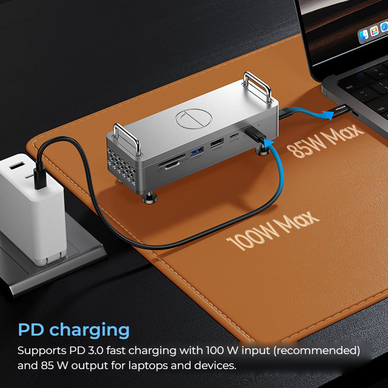 Ulanzi QT03 dokovací stanice – PD 3.0 charging