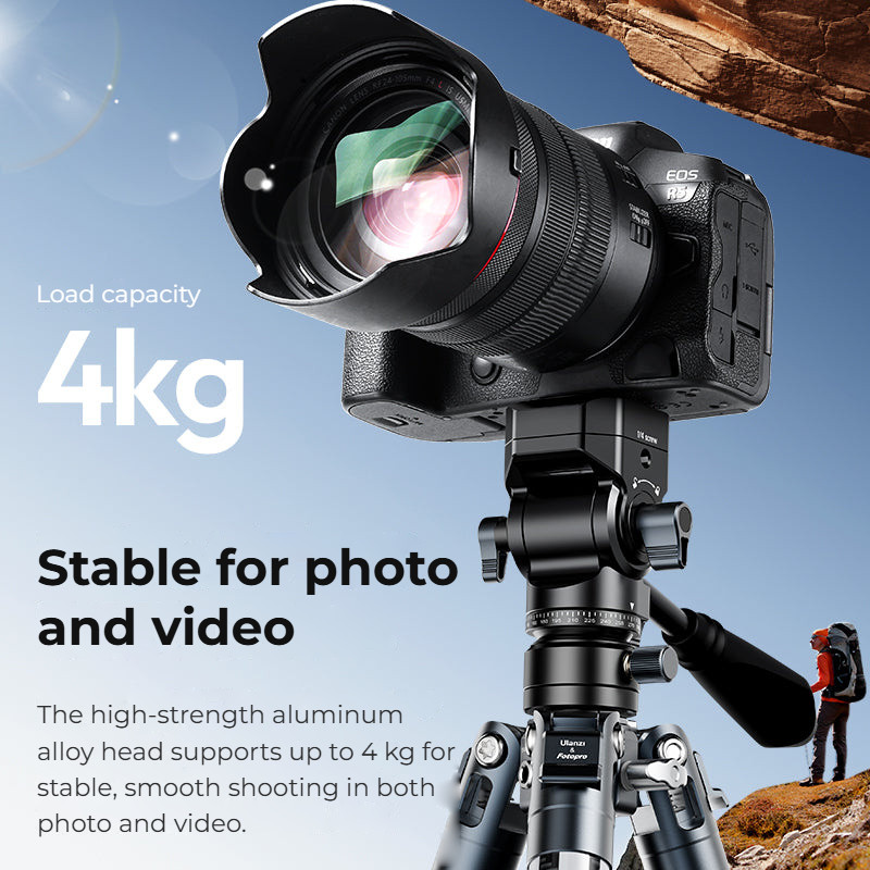 Ulanzi U190 II Uka videohlava – Load capacity up to 4 kg
