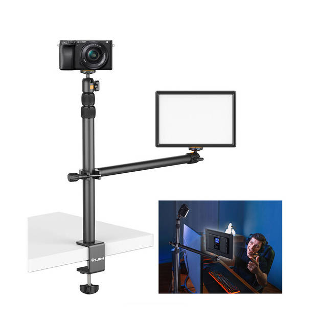 Ulanzi VIJIM LS02 stolní držák na kameru – An auxiliary arm for a light or microphone