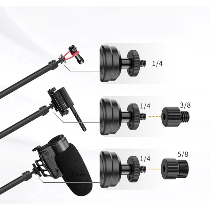 VIJIM LS08 stolní overhead držák – 1/4″, 3/8″ and 5/8″ threads