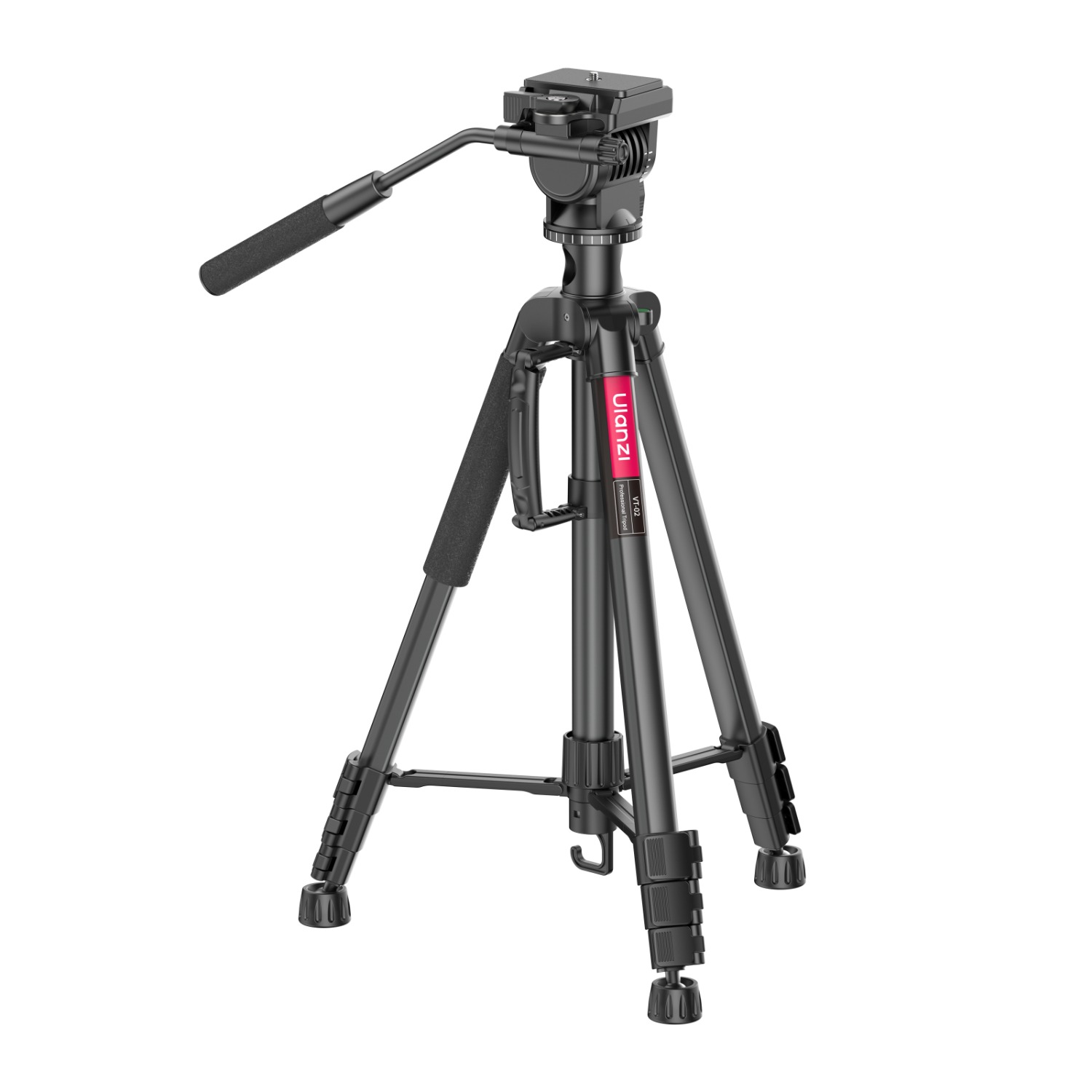 Ulanzi VT-02 lehký přenosný stativ – Height from 58 to 183 cm