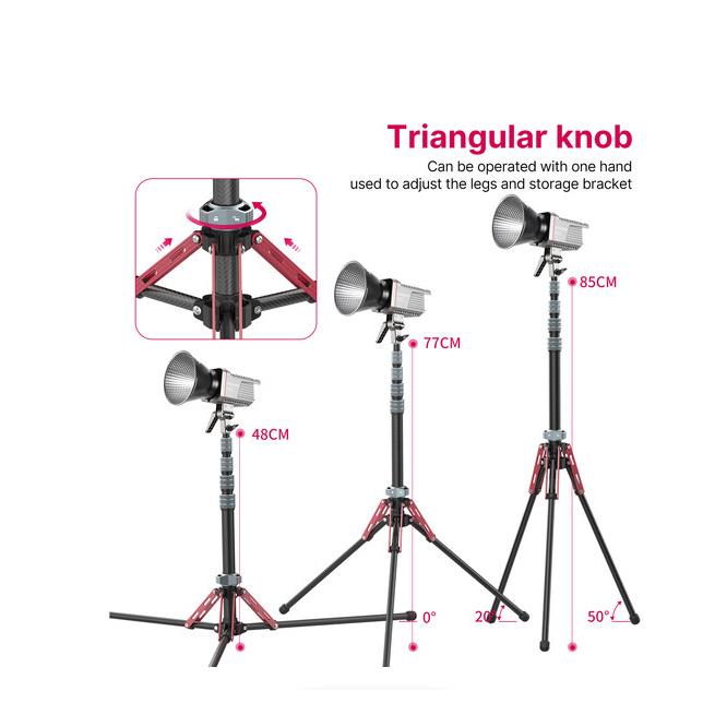 Ulanzi MT-49 karbonový stativ – A triangular knob