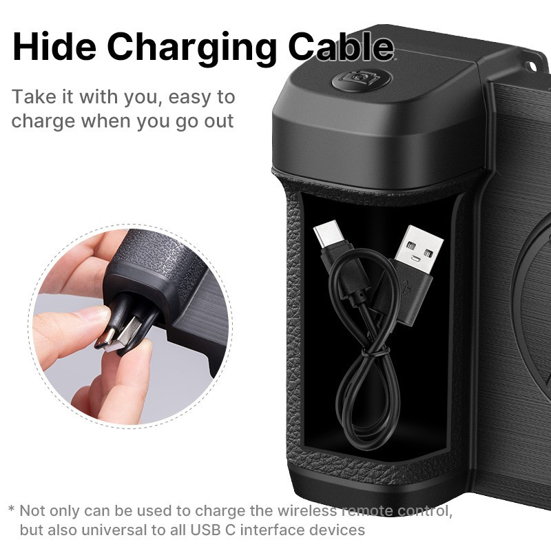 Ulanzi CG01 Bluetooth Smartphone Camera Grip – Hidden charging cable