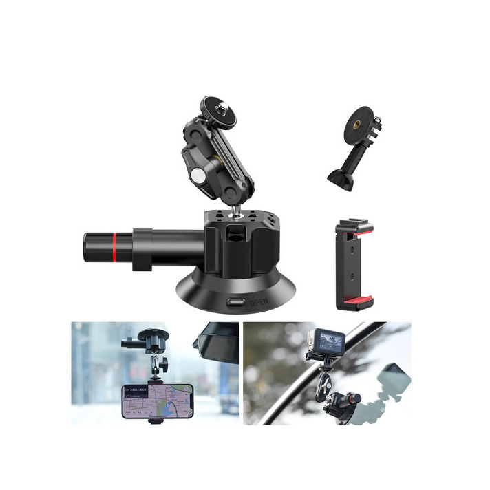 Ulanzi SC-01 přísavný držák 76 mm – Suction cup, arm and two adapters