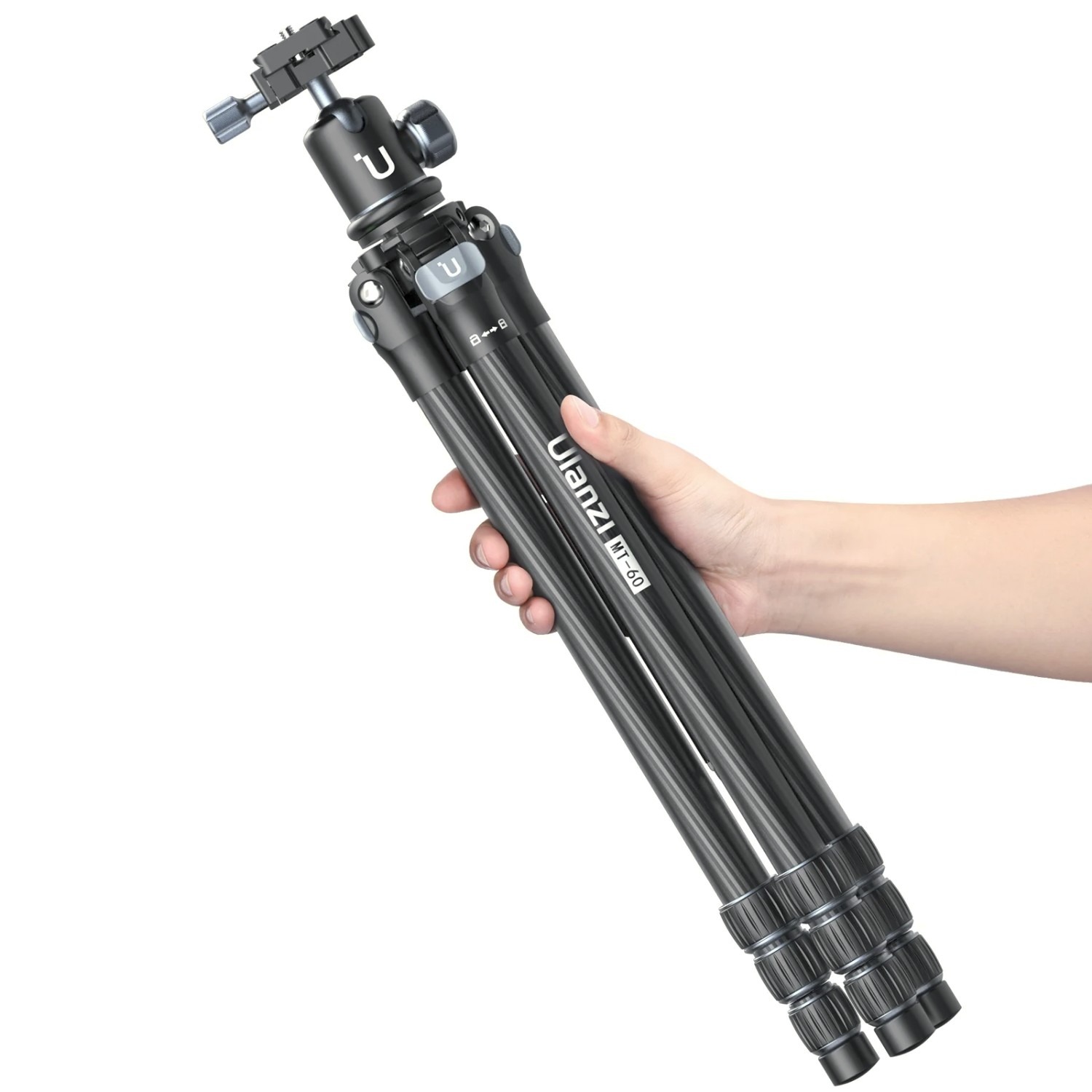 Ulanzi MT-60 karbonový cestovní stativ – Folded to 54 cm