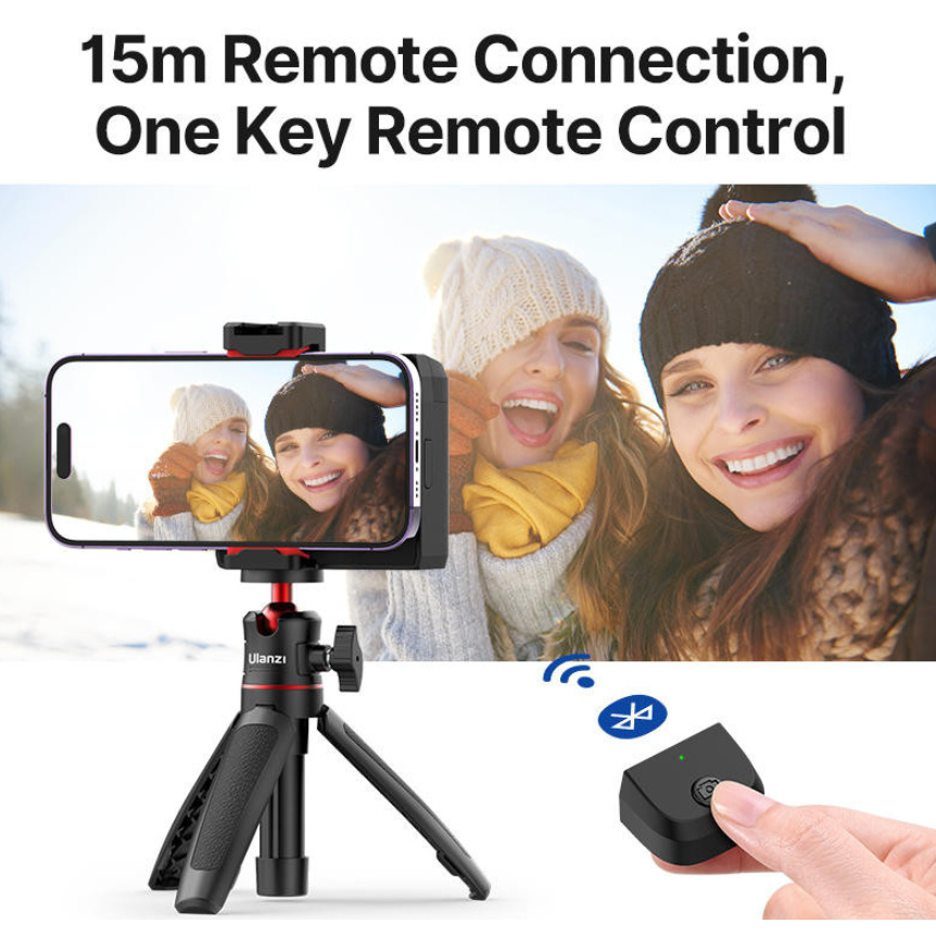 Ulanzi CG-02 Smartphone Camera Grip – Removable Bluetooth remote